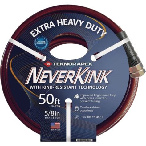 Teknor Apex Neverkink 5 8 In Dia X 50 Ft L Extra Heavy Duty Garden