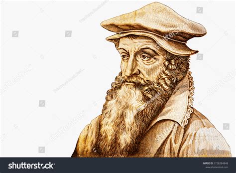 Gerardus Mercator Famous Cartographer Inventor Mercator Stock Photo ...