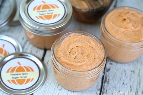 Pumpkin Spice Sugar Scrub Recipe With Free Printable Labels