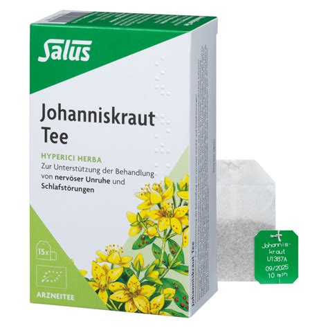 Bio Johanniskraut Tee 15 Beutel Von Salus Bei Greenist De