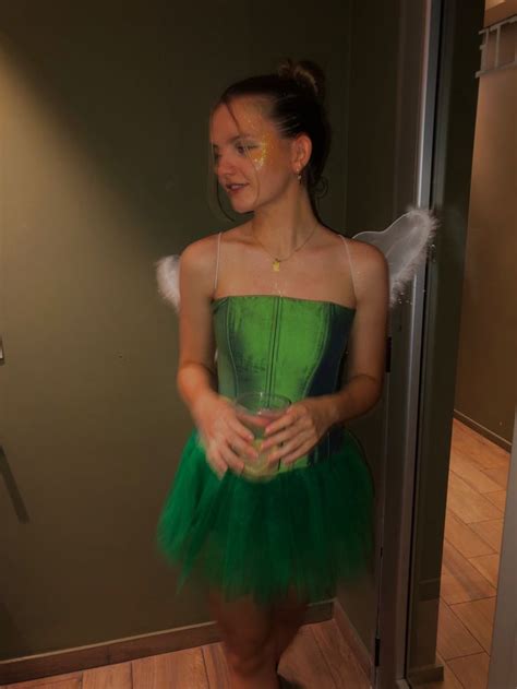 Tinkerbell costume | Tinkerbell halloween costume, Belle halloween ...