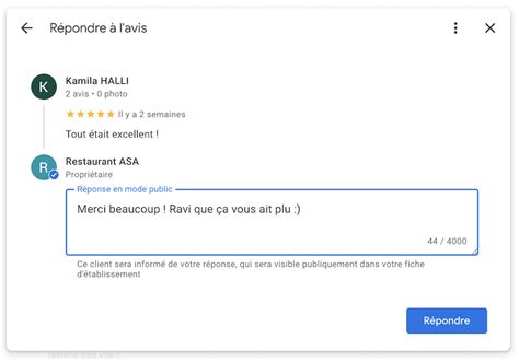 Comment R Pondre Un Avis Google Exemples