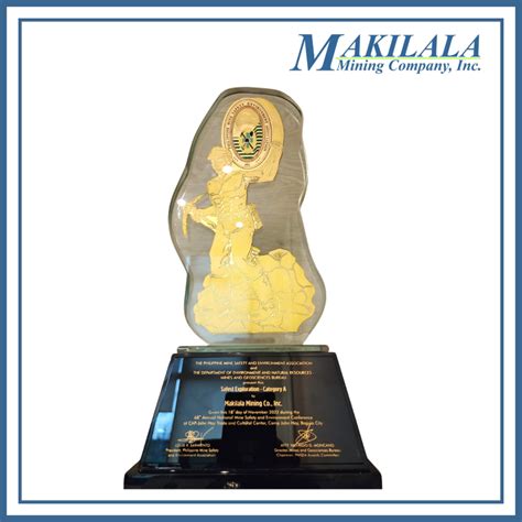 Awards And Citation Makilala Mining