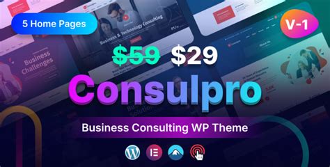 Consulpro Business Consulting Wordpress Theme Themevillage