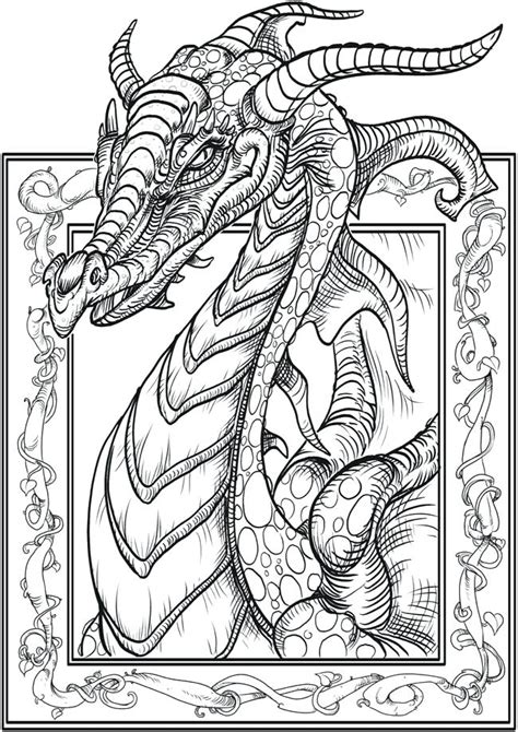 Celtic Dragon Coloring Pages at GetColorings.com | Free printable colorings pages to print and color