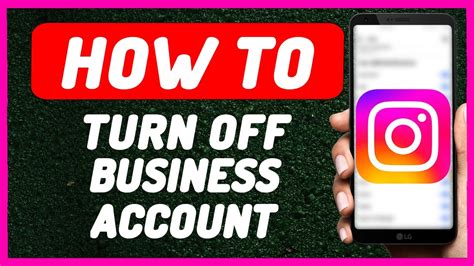 How To Turn Off Business Account On Instagram Full Guide Youtube