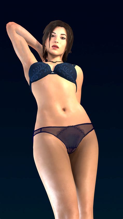 Rule 34 1girls 3d Bra Female Female Only Lara Croft Lara Croft Survivor Panties Posing Solo