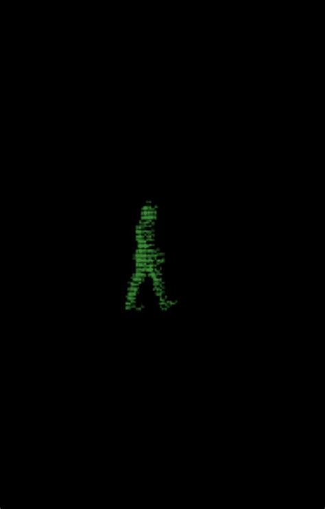 Walking Matrix Wallpaper Green for Android - Download