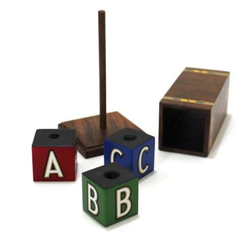 ABC Blocks – Mini (Inlaid) by Mel Babcock – Martin's Magic Collection