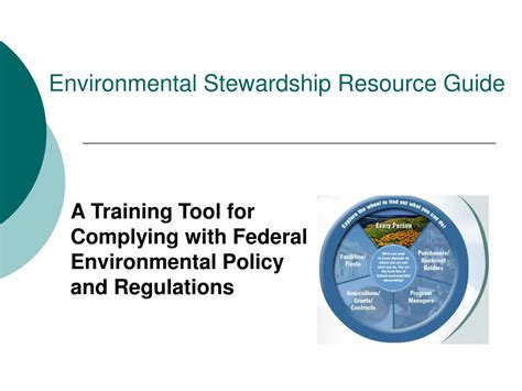 Ppt Environmental Stewardship Resource Guide Powerpoint Presentation