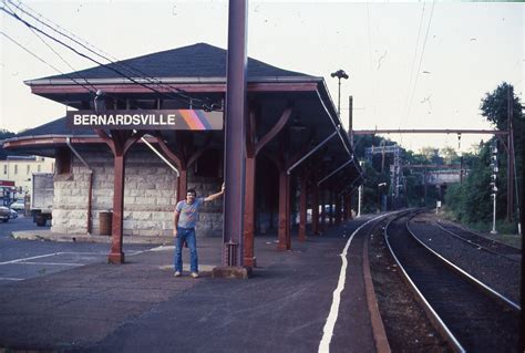 Bernardsville, NJ station in 1984. Photo B. Trogu | Photo b, Photo, Station