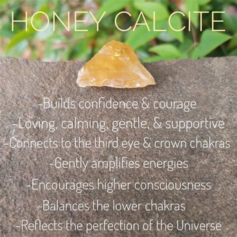 Honey Calcite Aka Amber Calcite Is An Uplifting And Gentle Stone With