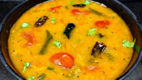 Tiffin Sambar Recipe In Tamil Paruppu Sambar பருப்பு சாம்பார் Paruppu Kulambu Tiffin