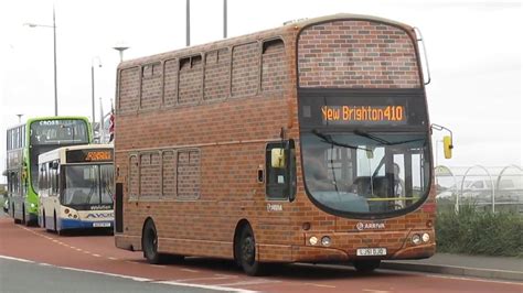 The Birkenhead Brick Bus Lj51djo Arriva Merseyside Volvo B7tl Youtube