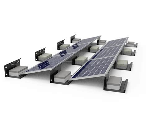 Solar Flat Roof Mounting Systems - Structura Metal