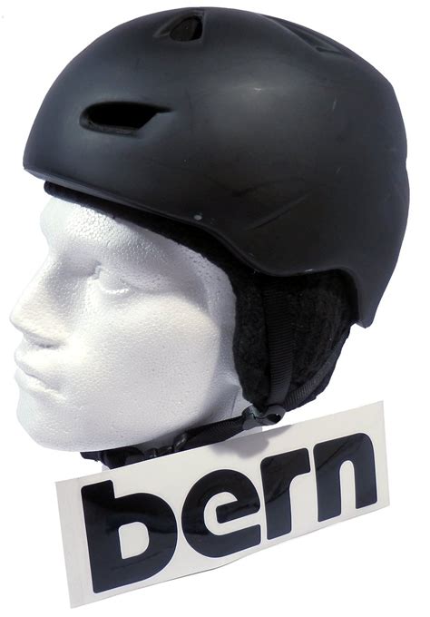 Technical Data Bern Upgrade Accessory Winter Knit For Berkeley Helmets Size S M Black