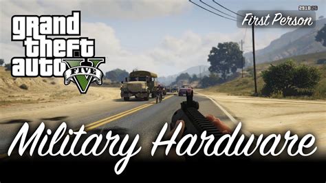 Military Hardware Gta V First Person Gold Medal Mission