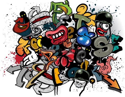 Graffiti Stock Illustrations – 228,779 Graffiti Stock Illustrations ...