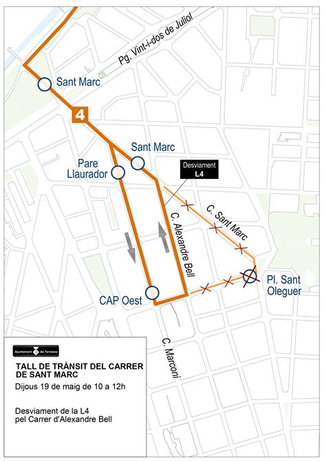 Transport Urb De Terrassa On Twitter Tall Per Dijous De