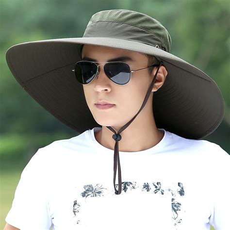 Hat Man Summer Fisherman Mountaineering Breathable Sun Shade Hats