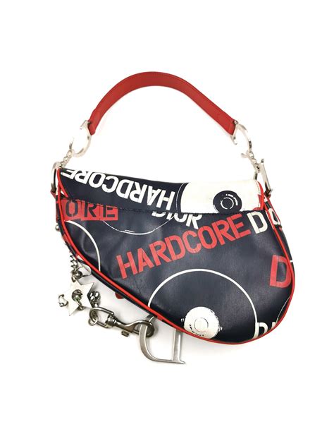 Christian Dior By John Galliano Hardcore Piercing Punk Star Saddle Bag Vintage At 1stdibs Dior