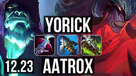 Yorick Vs Aatrox Top 3 1m Mastery 1600 Games 7 2 4 Euw Diamond