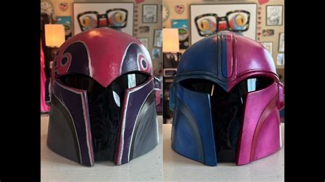 Custom Mandalorian Helmet Complete Series Youtube