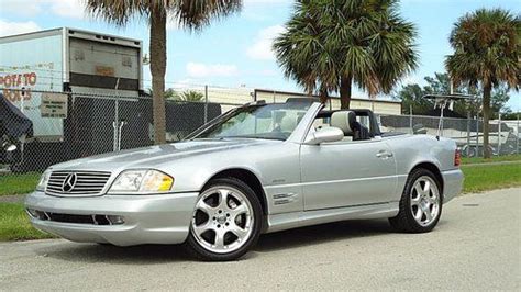 Purchase Used 2002 Mercedes Sl500 Silver Arrow Low Miles Sharp No