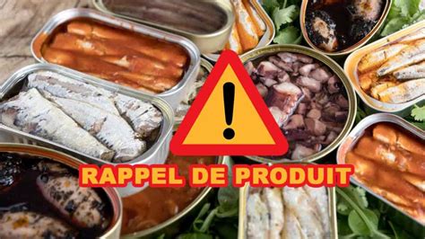 Rappel Massif De Sardines Ne Consommez Surtout Pas Ces Produits