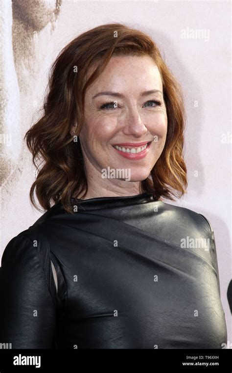 Molly Parker At The Hbos Deadwood The Movie Premiere Held At The