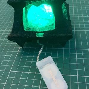 Thresh Lantern D Printed Painted Led Lamp Etsy