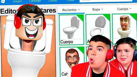 CREAMOS NUESTRO PERFIL DE SKIBIDI TOILET YouTube