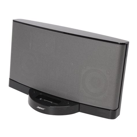 bose sounddock series ii owners manual   manualslib
