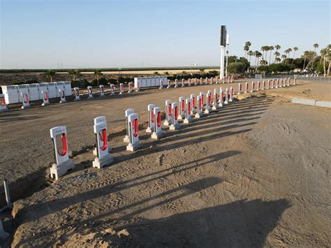 Tesla Obtains Funding To Build Four Massive Superchargers Including