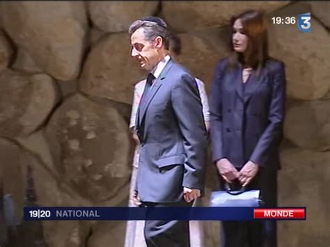 Visite De Nicolas Sarkozy En Isra L Ina