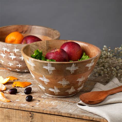 Union Rustic Kiyanne Handmade Wood Decorative Bowl 1 Wayfair