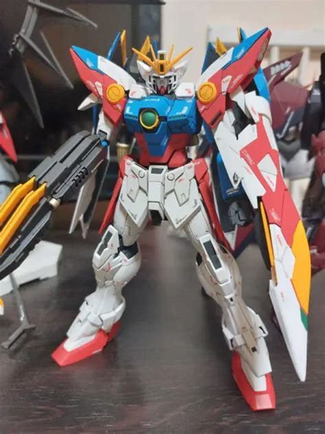 BUILT PAINTED Bandai MG 1 100 Wing Gundam Proto Zero EW Gundum W