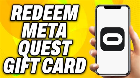 How To Redeem Meta Quest Gift Card On Phone 2024 Quick Fix YouTube