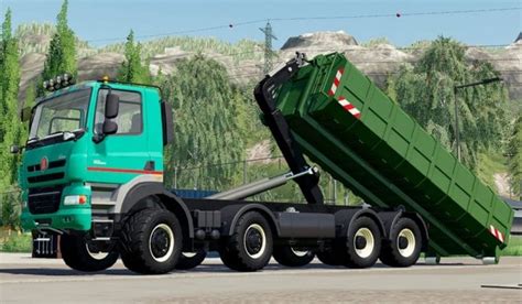 LS19 Tatra Phoenix Agro Truck Hakenlift v 1 0 Tatra Mod für