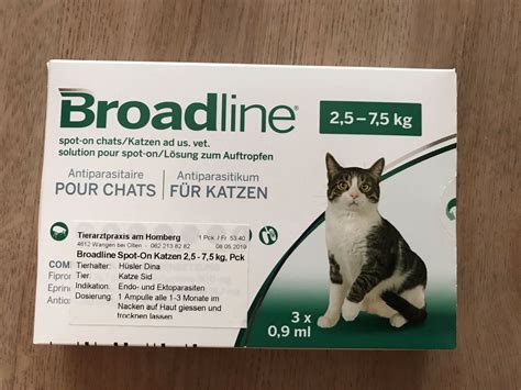 Broadline Antiparasitikum F R Katzen Kaufen Auf Ricardo