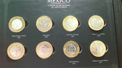 Coleccion De 15 Monedas De 20 Pesos Conmemorativas C Album Mercado Libre