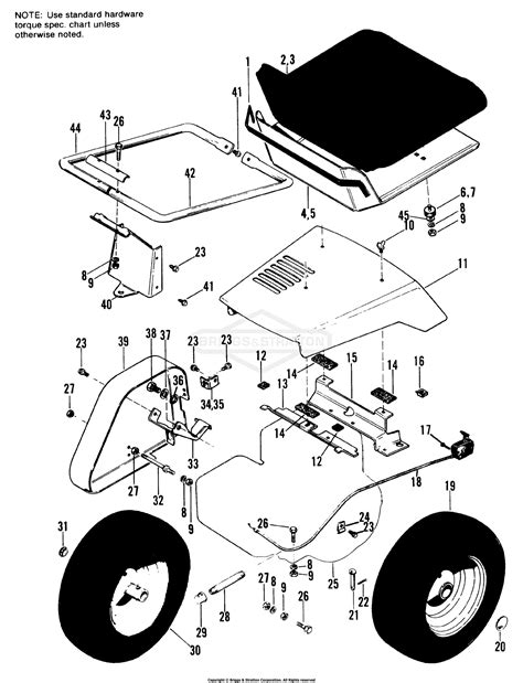 Simplicity 1600414 405 5hp Gear And 26 Rotary Mower Parts Diagram