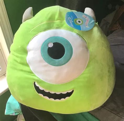 Squishmallow Disney Monster Inc Mike Wazowski Inch Kellytoy Plush