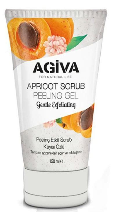 Agiva Apricot Scrub Peeling Gel 150ml Αντιγραφή Farmavita Canni