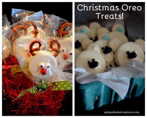 Easy Christmas Oreo Treats Pink Polka Dot Creations