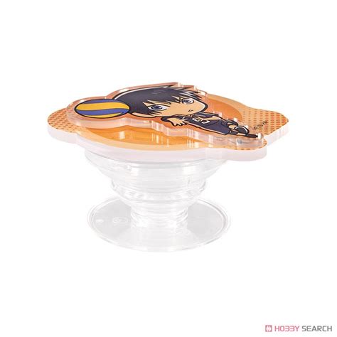 Haikyu Acrylic Smartphone Grip Tobio Kageyama Anime Toy Item Picture