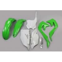 Kit Plastiche Kawasaki Verde Ufo Plast