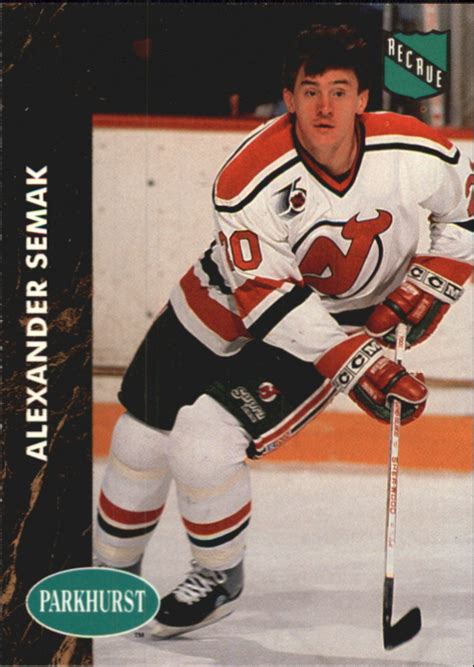 Alexander Semak Hockey Price Guide | Alexander Semak Trading Card Value ...