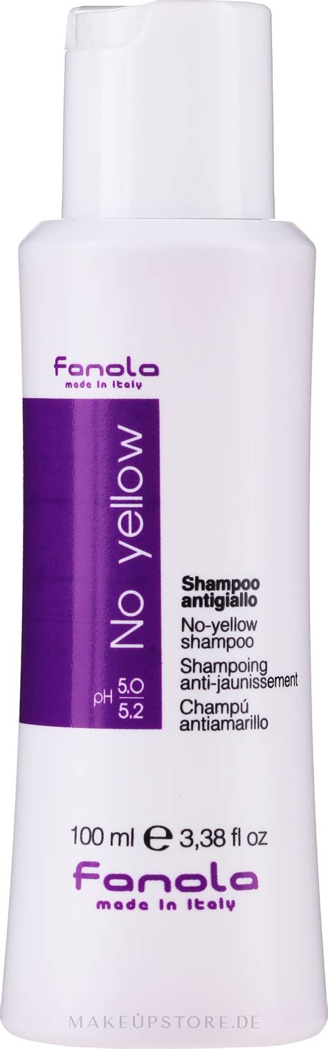 Fanola No Yellow Shampoo Anti Gelbstich Shampoo für helle Haarfarben