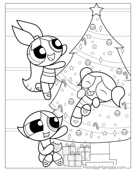 Powerpuff Girls Coloring Pages Free Pdf Printables Coloring